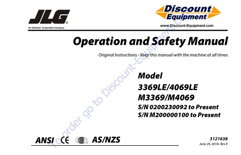 JLG 0200230092 Use and care manual