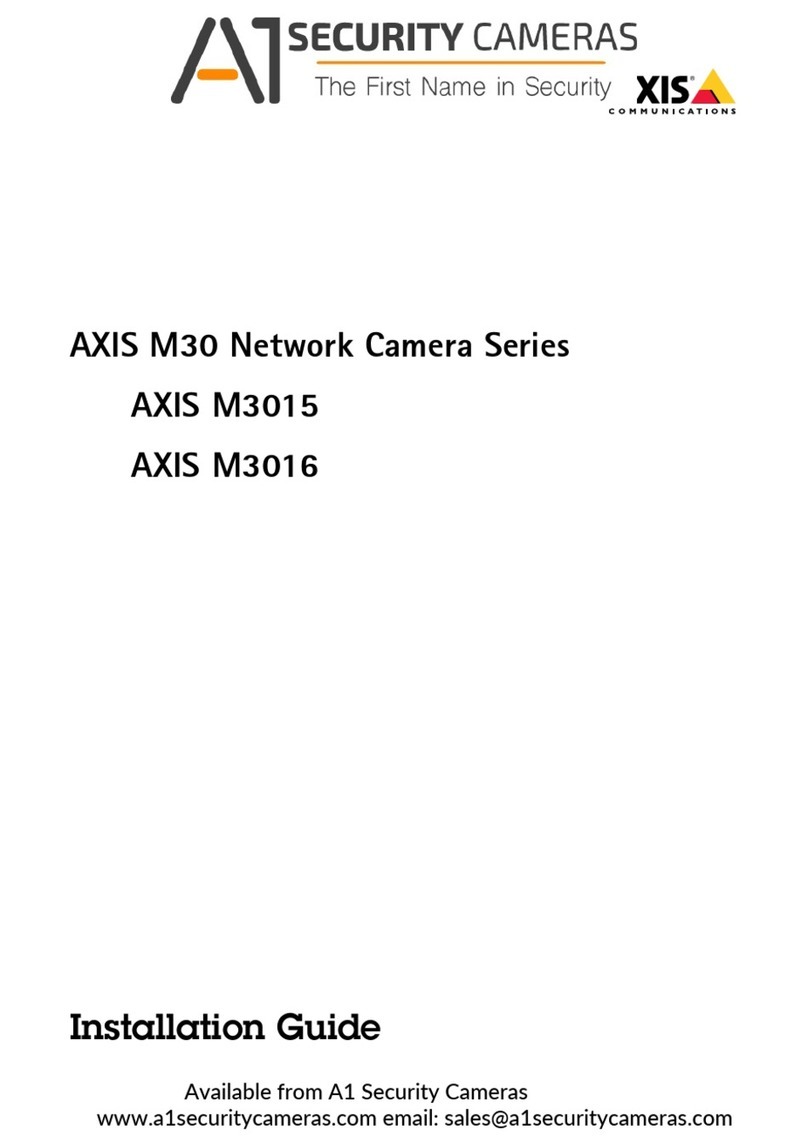 Axis M3016 installation guide
