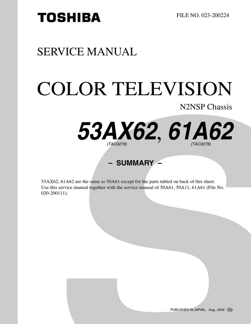 Toshiba 61A62 User manual