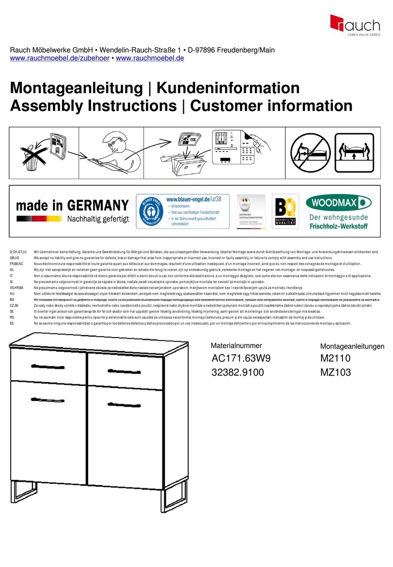 Rauch M2110 User manual