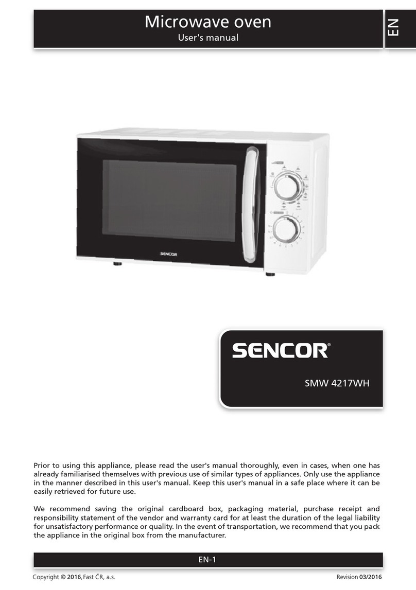 Sencor SMW 4217WH user manual