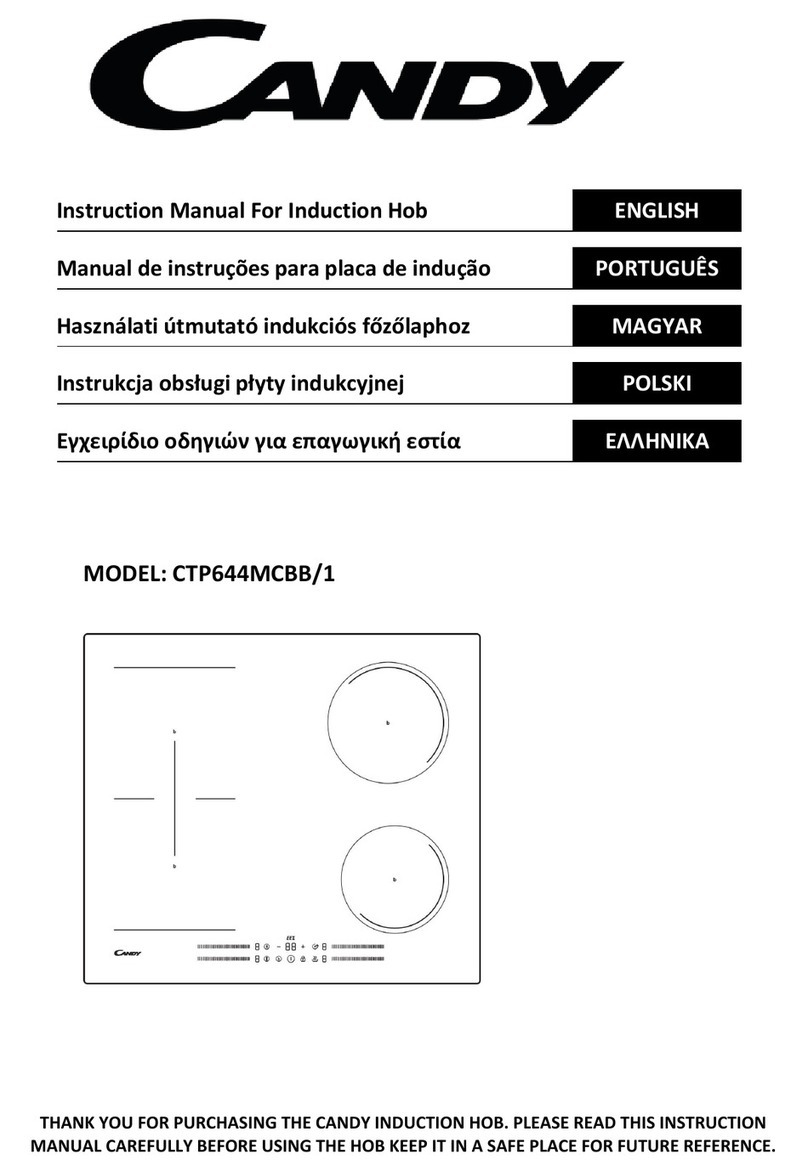 Candy CTP644MCBB/1 User manual Candy CTP644MCBB/1 User manual