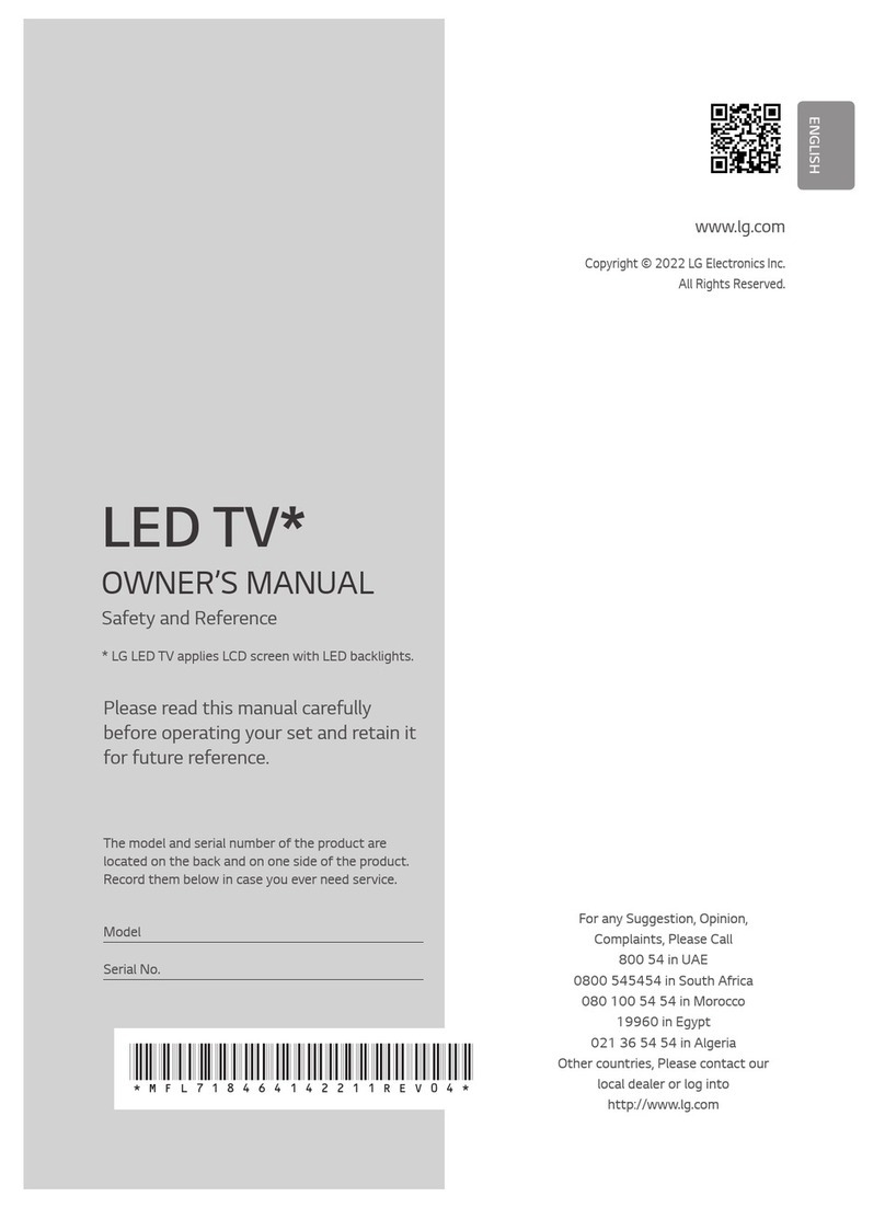 LG 86UQ9 Series User manual
