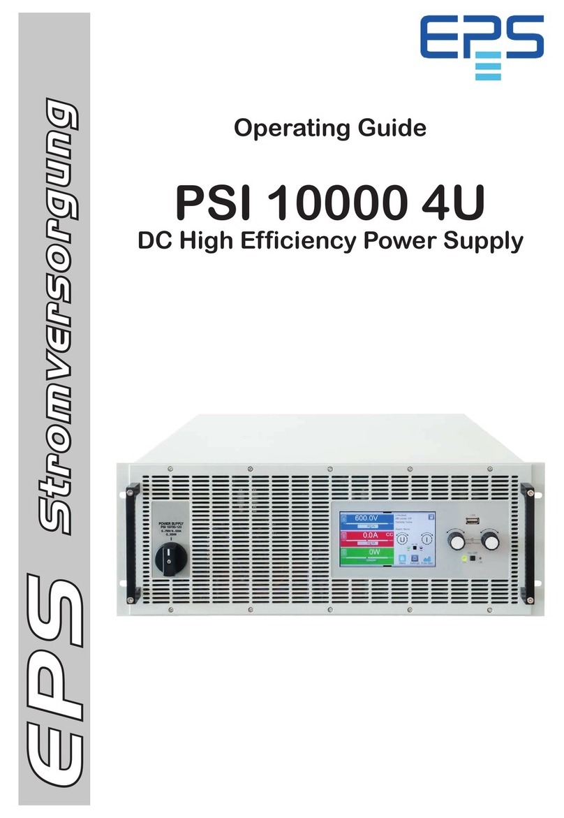EPS PSI 10000 4U operating guide