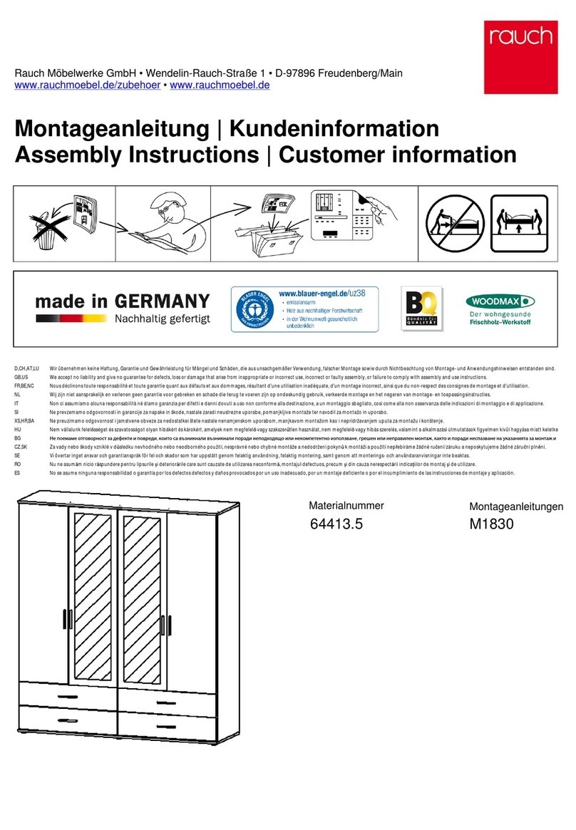 Rauch M1830 User manual