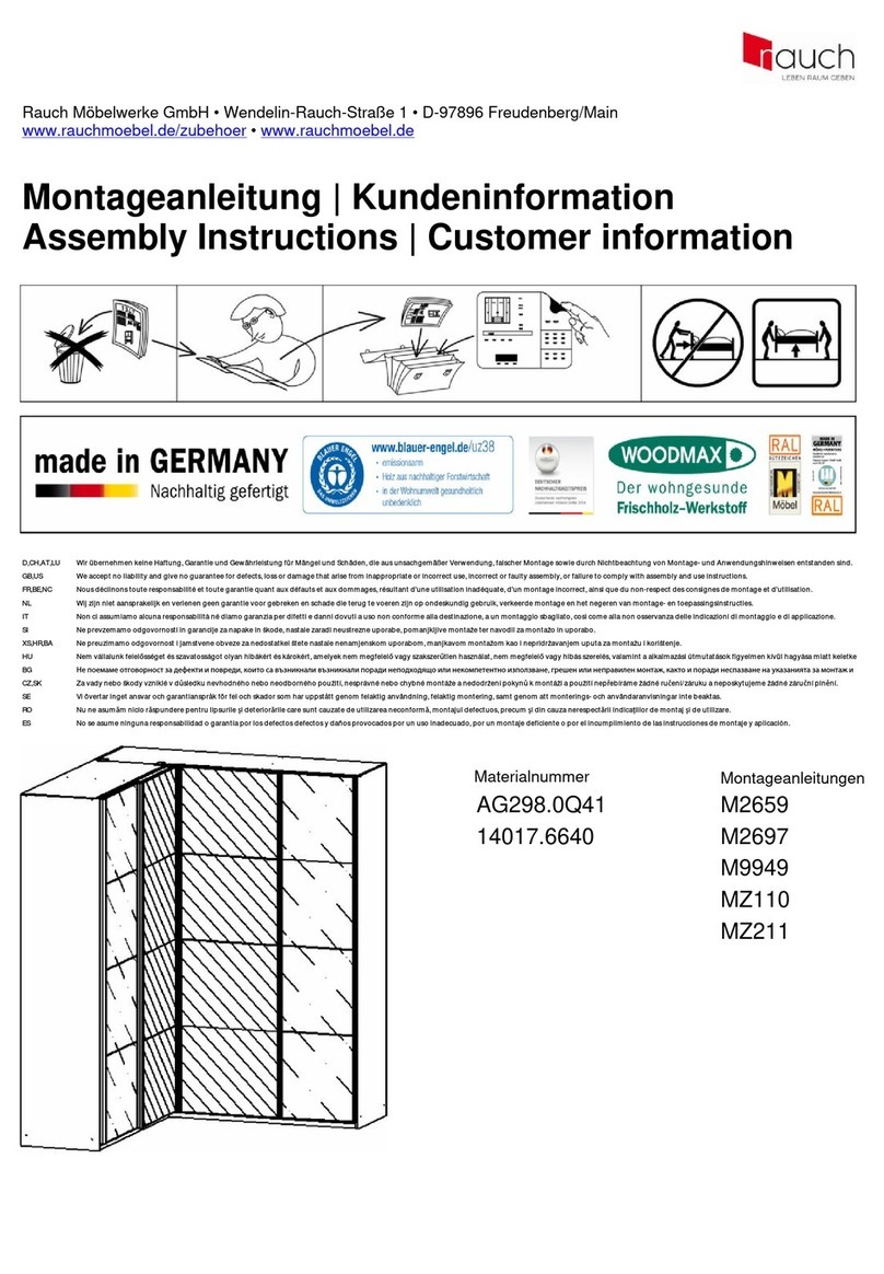 Rauch M2659 Assembly instructions