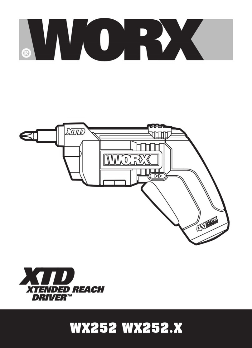 Worx WX252 Original instructions