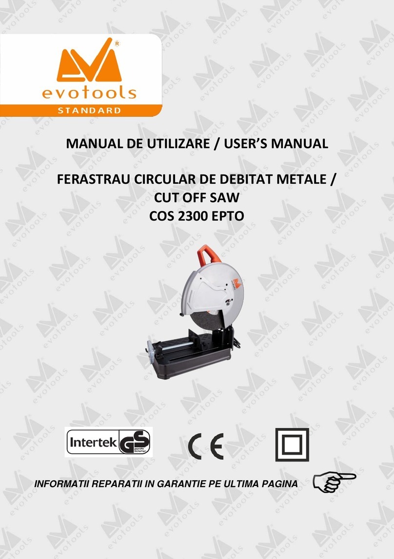 Evotools COS 2300 EPTO User manual