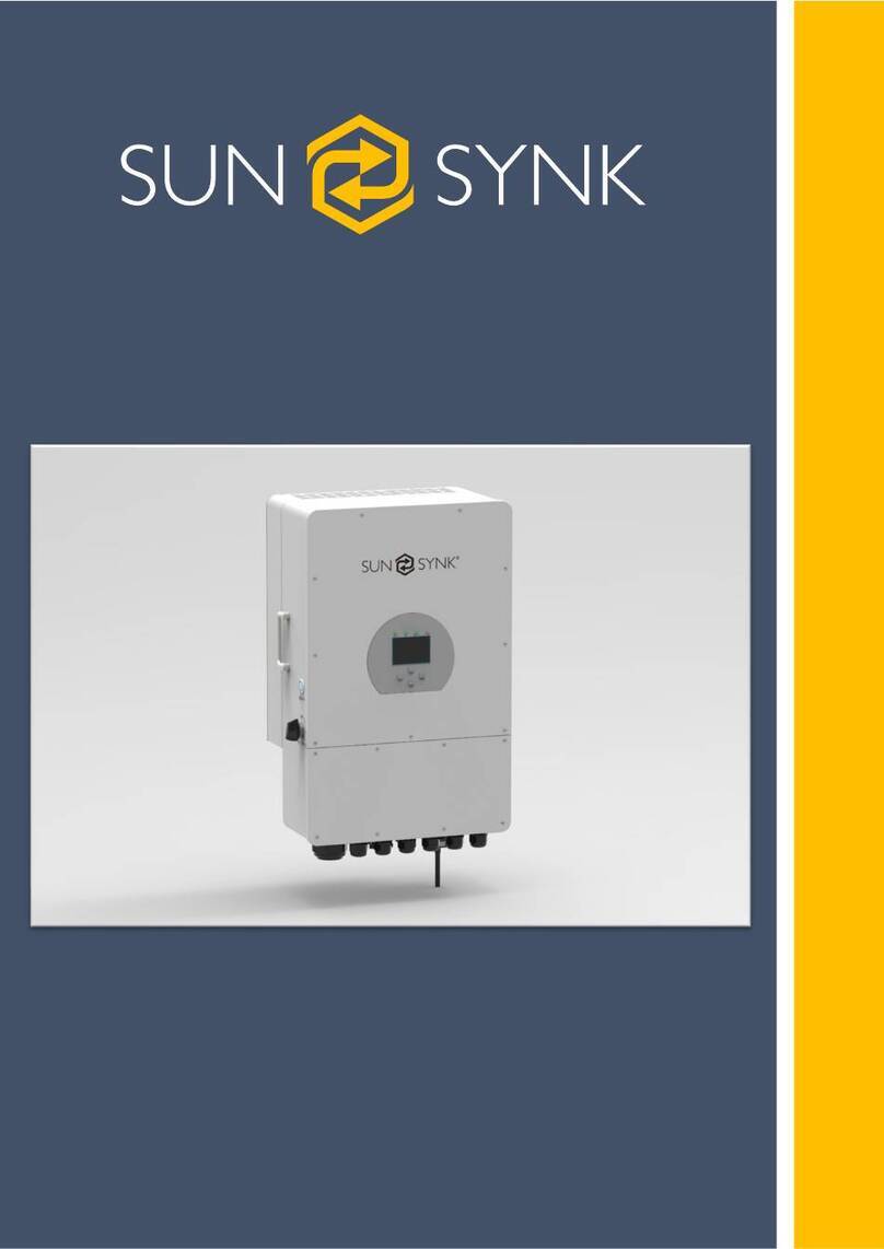 SunSynk SUN-8K-SG04LP3 User manual
