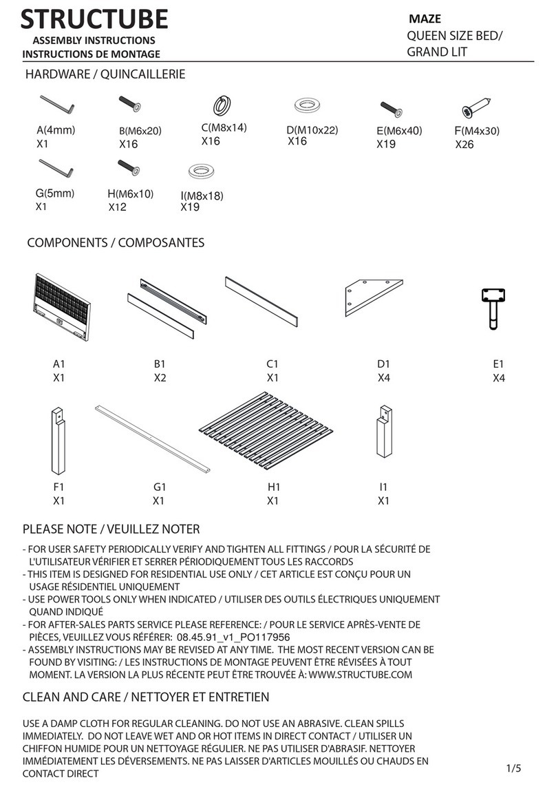STRUCTUBE MAZE User manual STRUCTUBE MAZE User manual