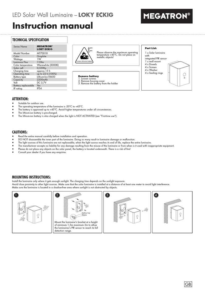 Megatron LOKY ECKIG instruction manual