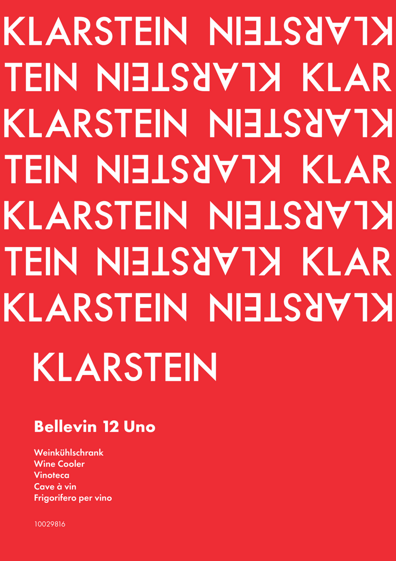 Klarstein Bellevin 12 Uno manual