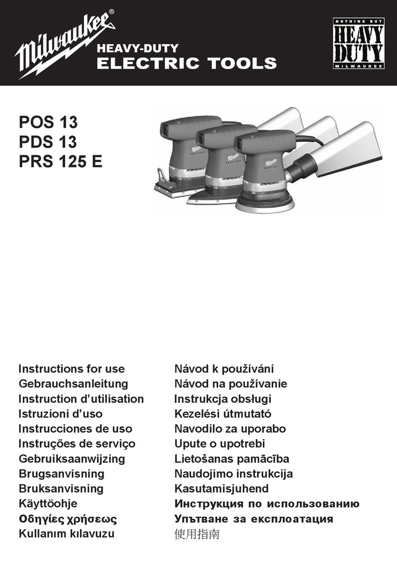 Milwaukee PDS 13 Instructions for use