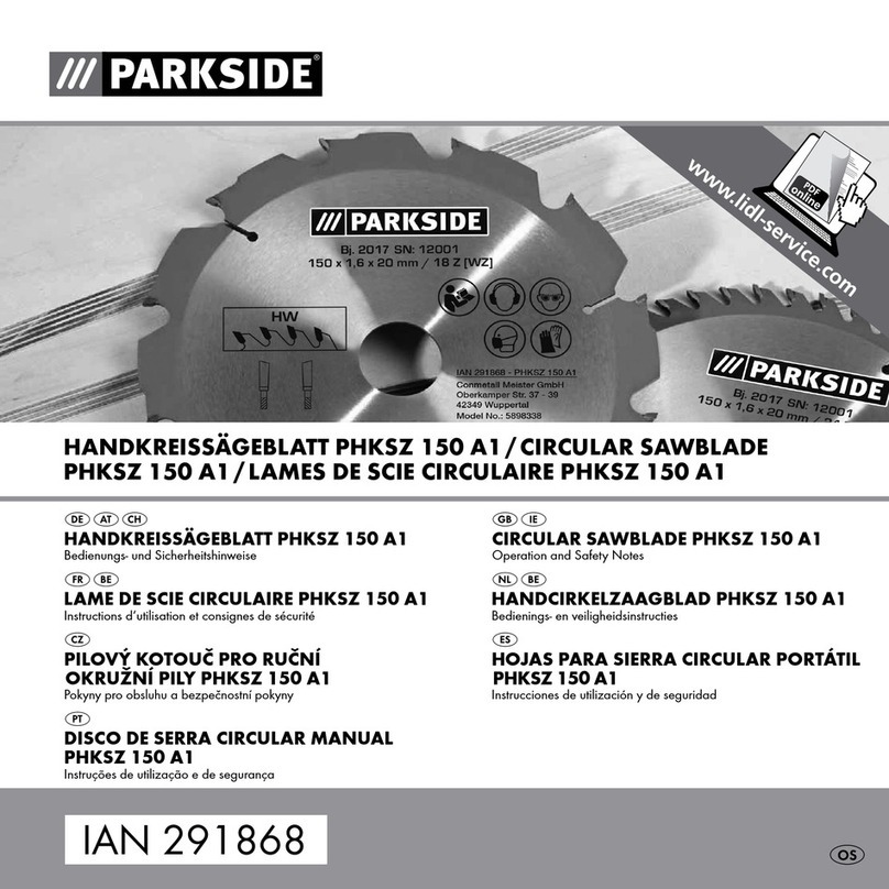 Parkside 291868 User manual