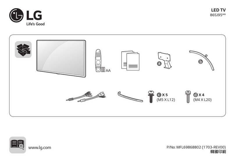 LG 55SJ9 Series User manual