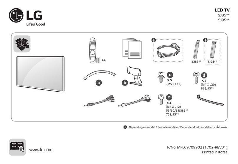 LG 55SJ85 series User manual
