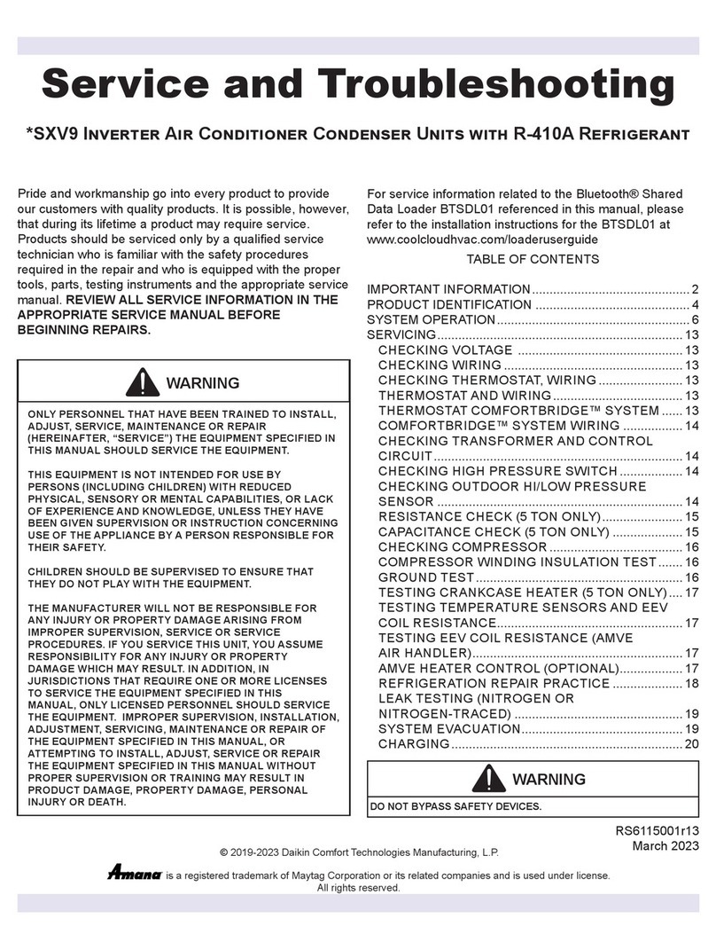 Maytag Amana SXV9 Series Guide
