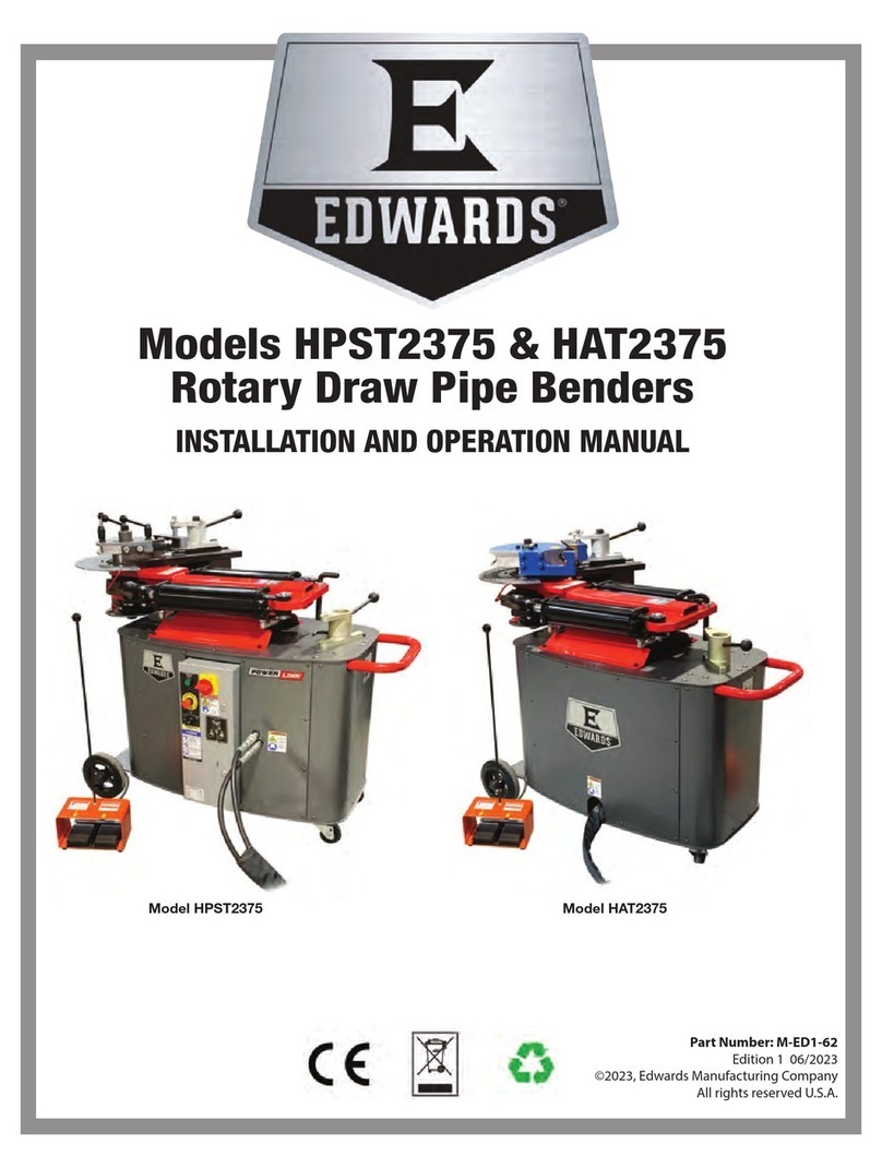 Edwards HPST2375 Installation and operation manual