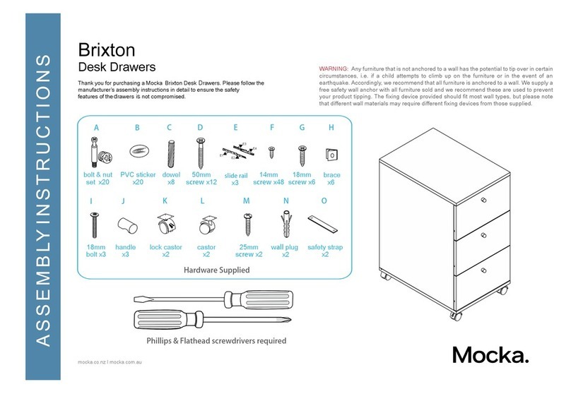 Mocka Brixton Assembly instructions