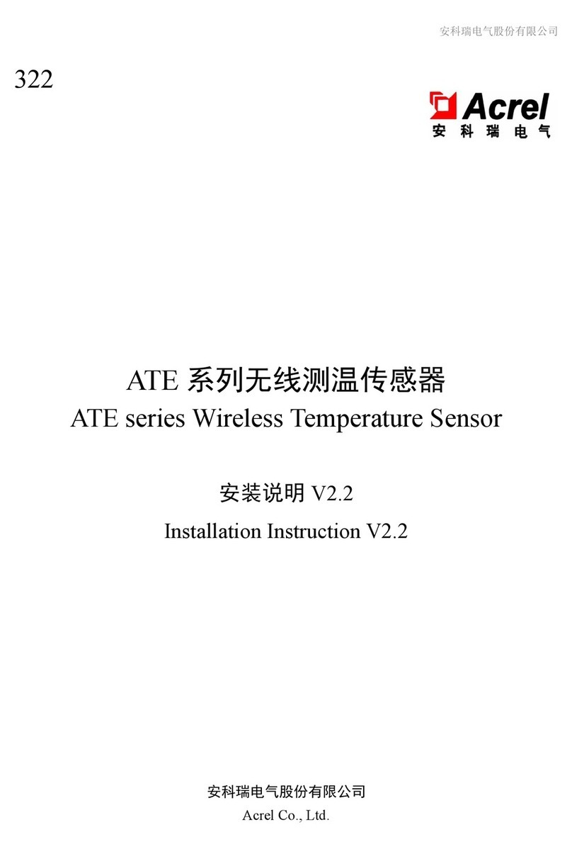 Acrel ATE Series installation instructions
