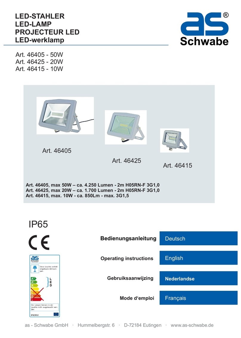as-Schwabe 46405 operating instructions