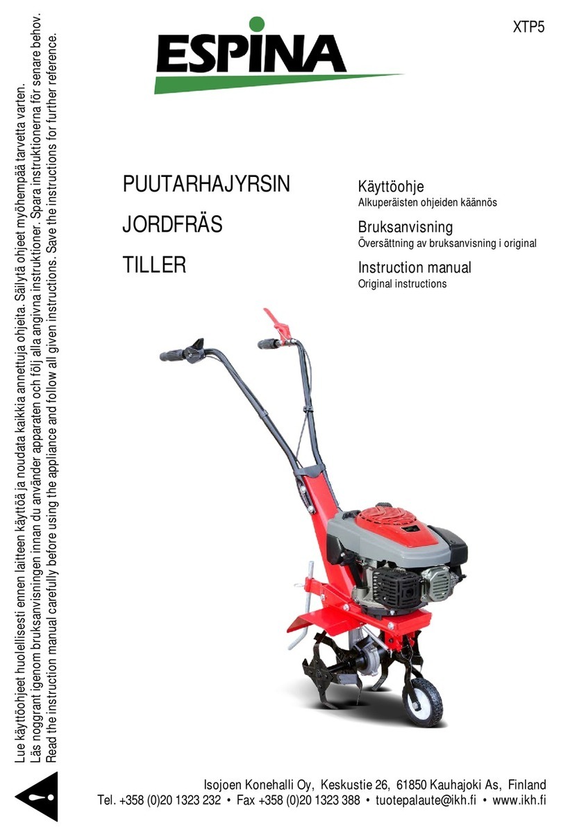Espina XTP5 instruction manual