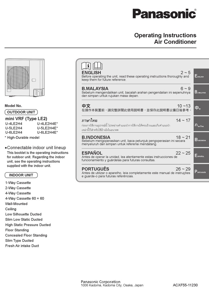 Panasonic U-4LE2H4E Series User manual