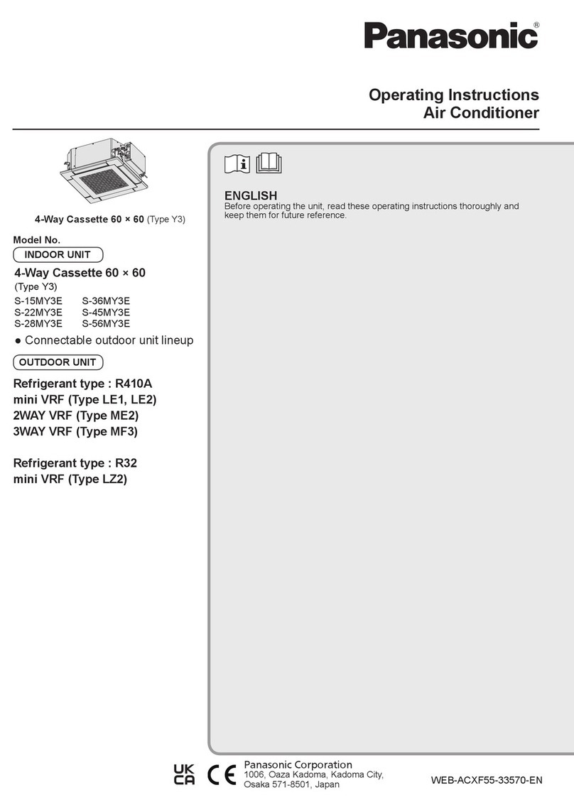 Panasonic S-15MY3E User manual