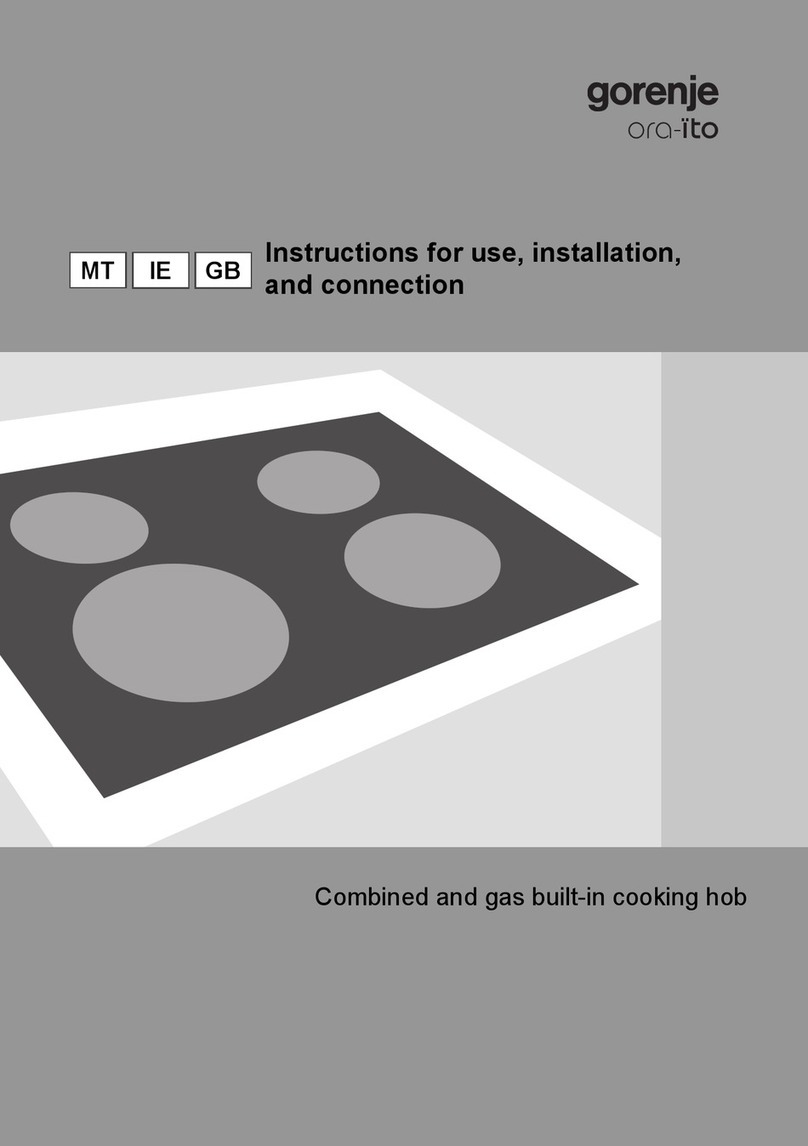 Gorenje GHS64-ORA-S Guide