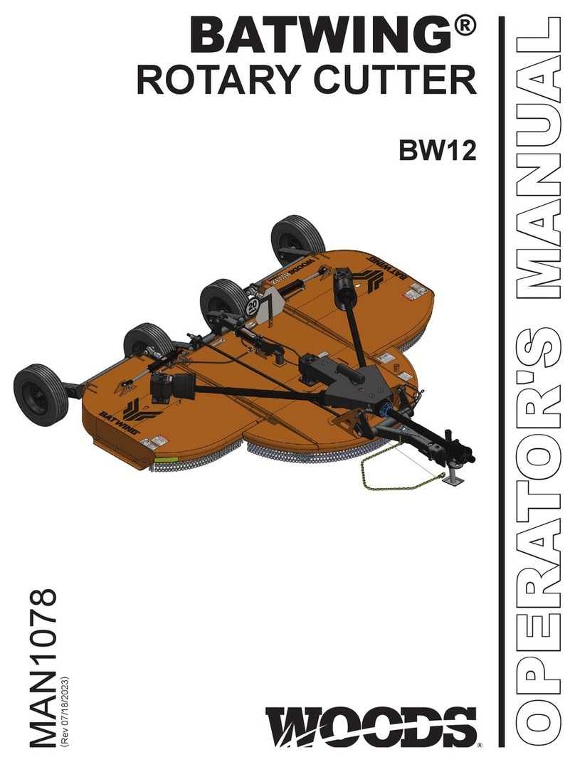 Woods BATWING BW12 User manual
