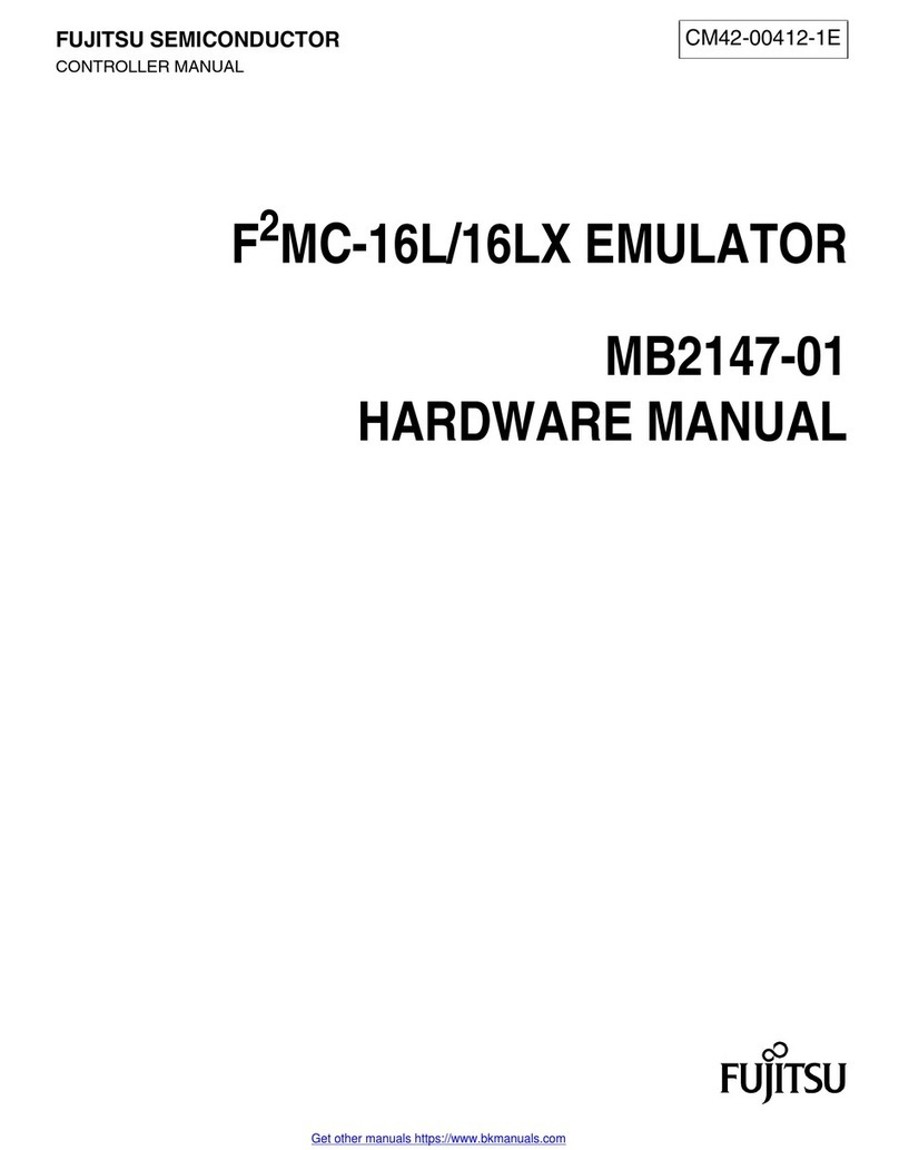Fujitsu F2MC-16L Series User manual