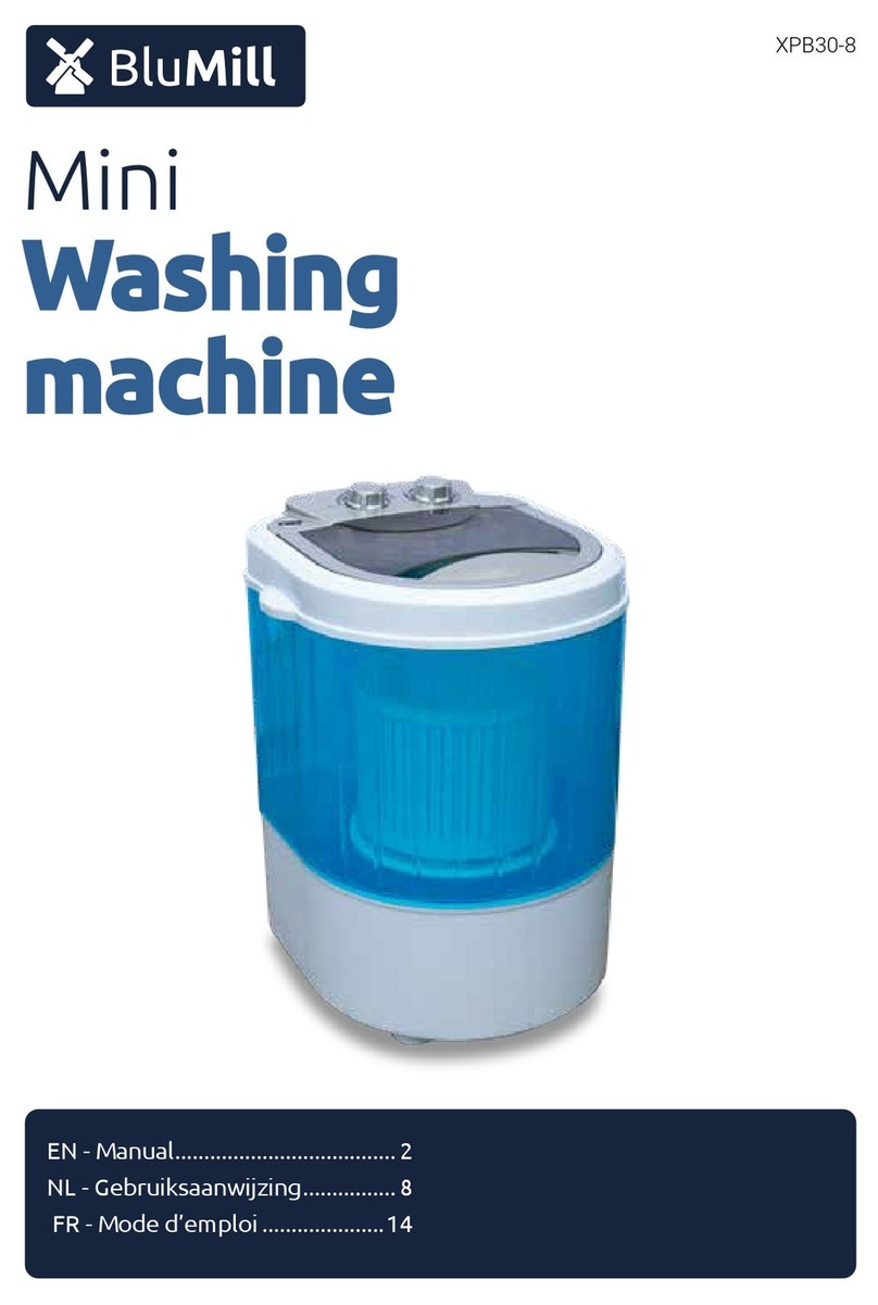 BluMill XPB30-8 manual