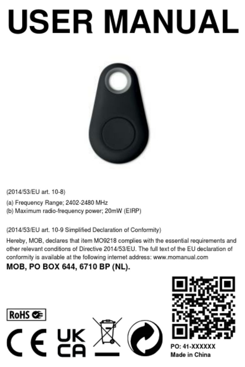 MOB MO9218 user manual