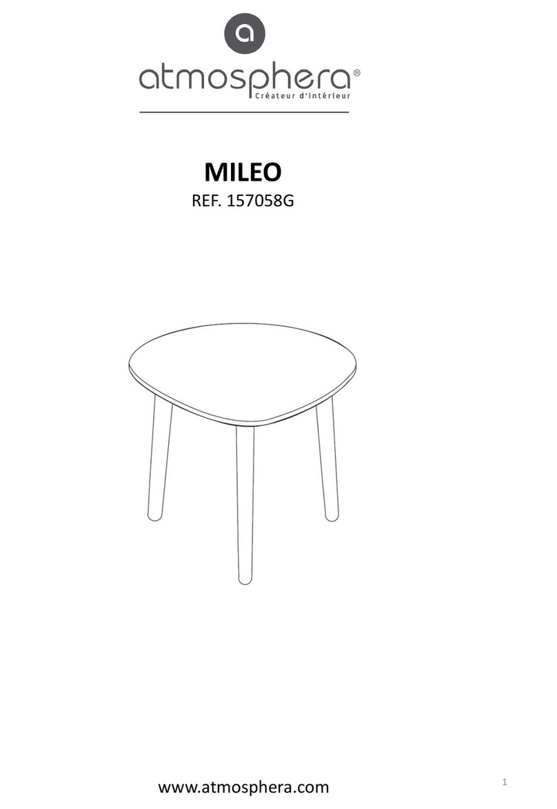 atmosphera MILEO 157058G User manual atmosphera MILEO 157058G User manual