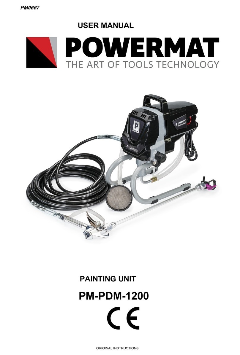 Powermat PM-PDM-1200 User manual