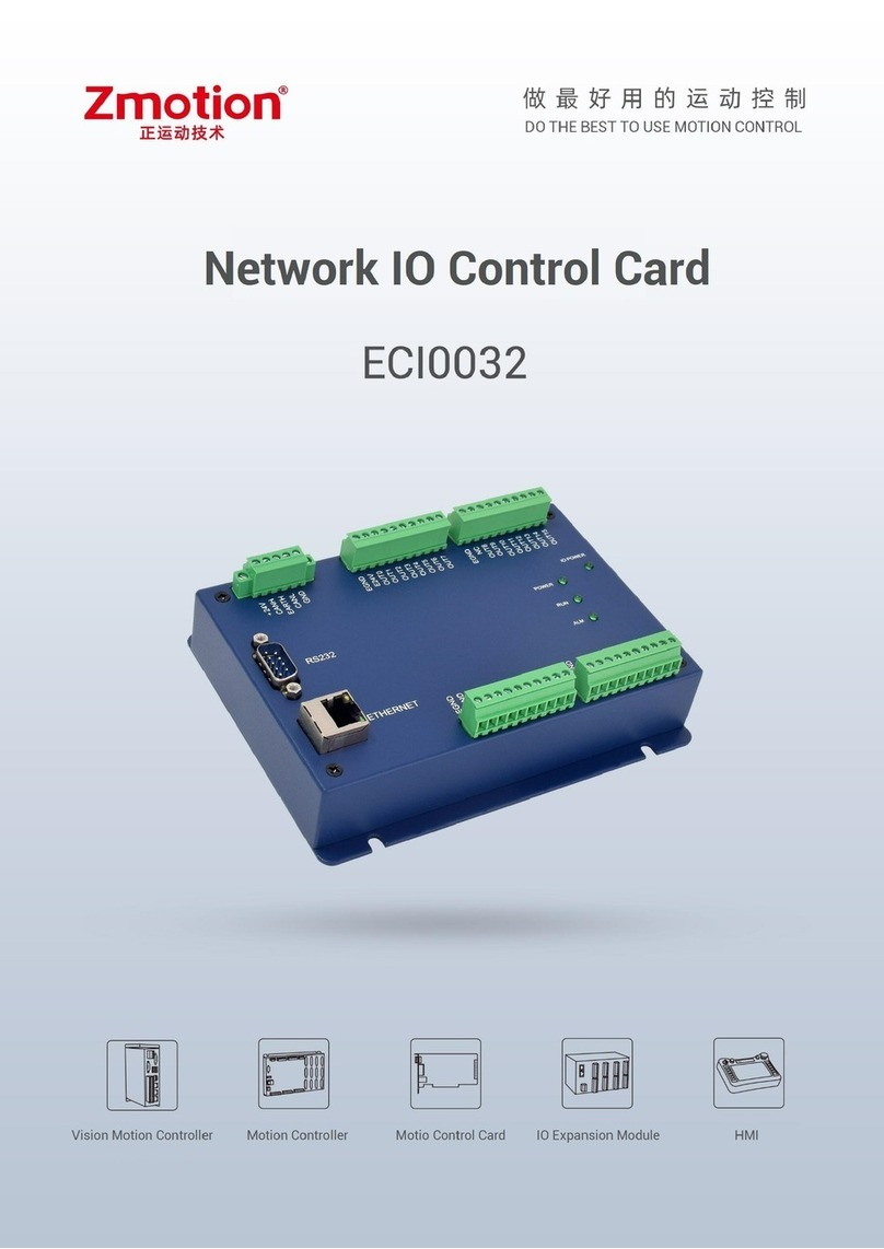 Zmotion ECI0032 User manual