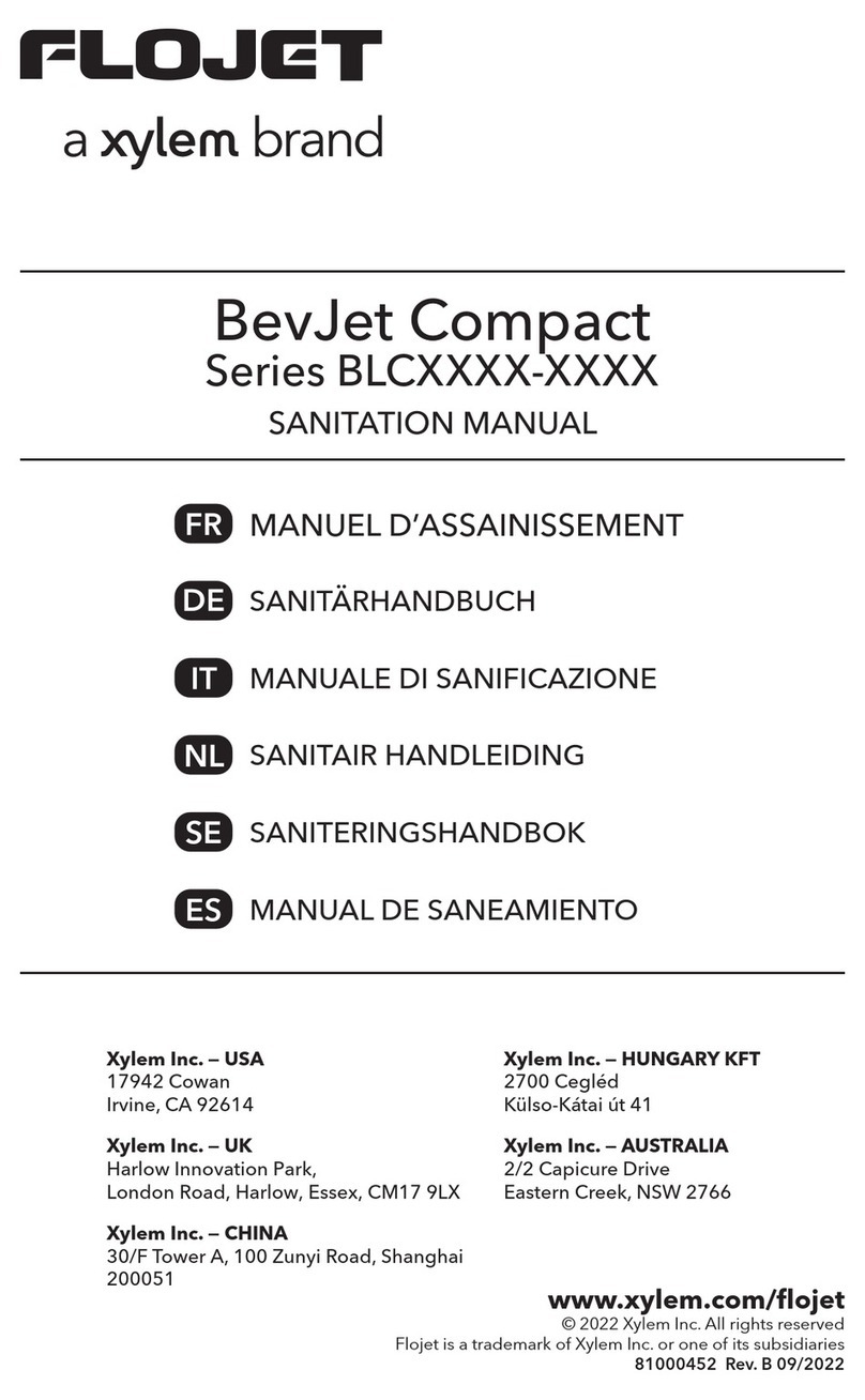 Xylem FLOJET BevJet Compact manual