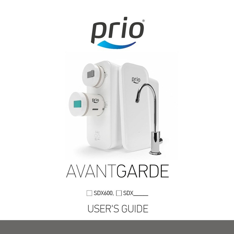 Prio AVANTGARDE SDX Series user guide