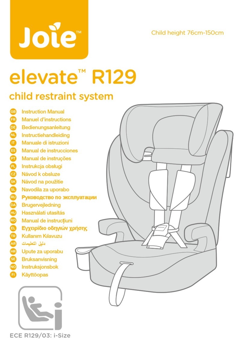 Joie elevate R129 User manual Joie elevate R129 User manual