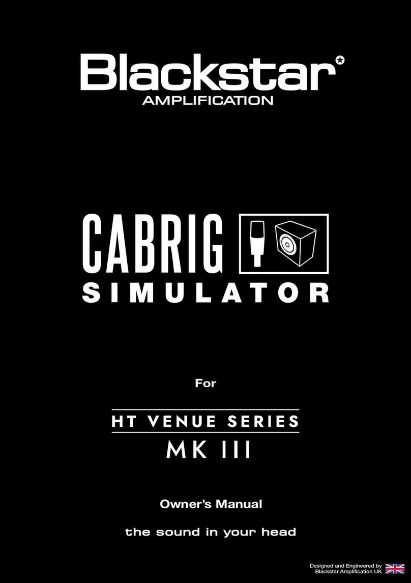BLACK STAR HT VENUE Series User manual