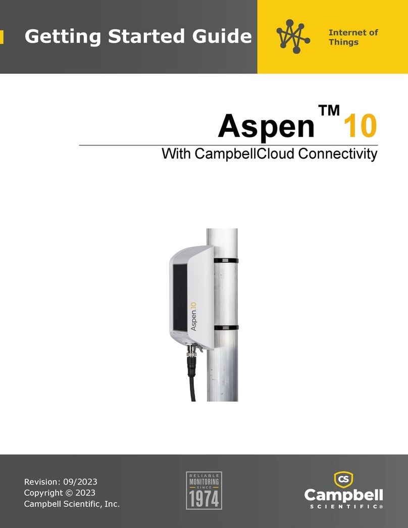Campbell Aspen 10 Getting started guide