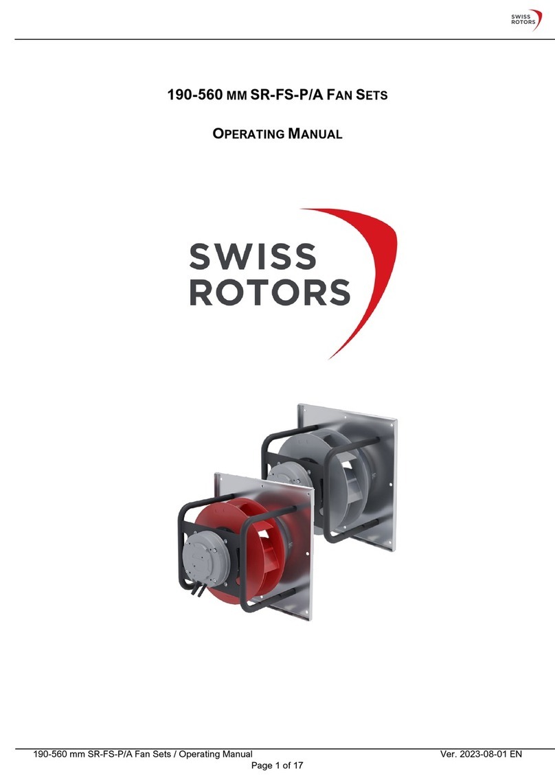 Swiss Rotors SR-FS-P-190-0.1 User manual