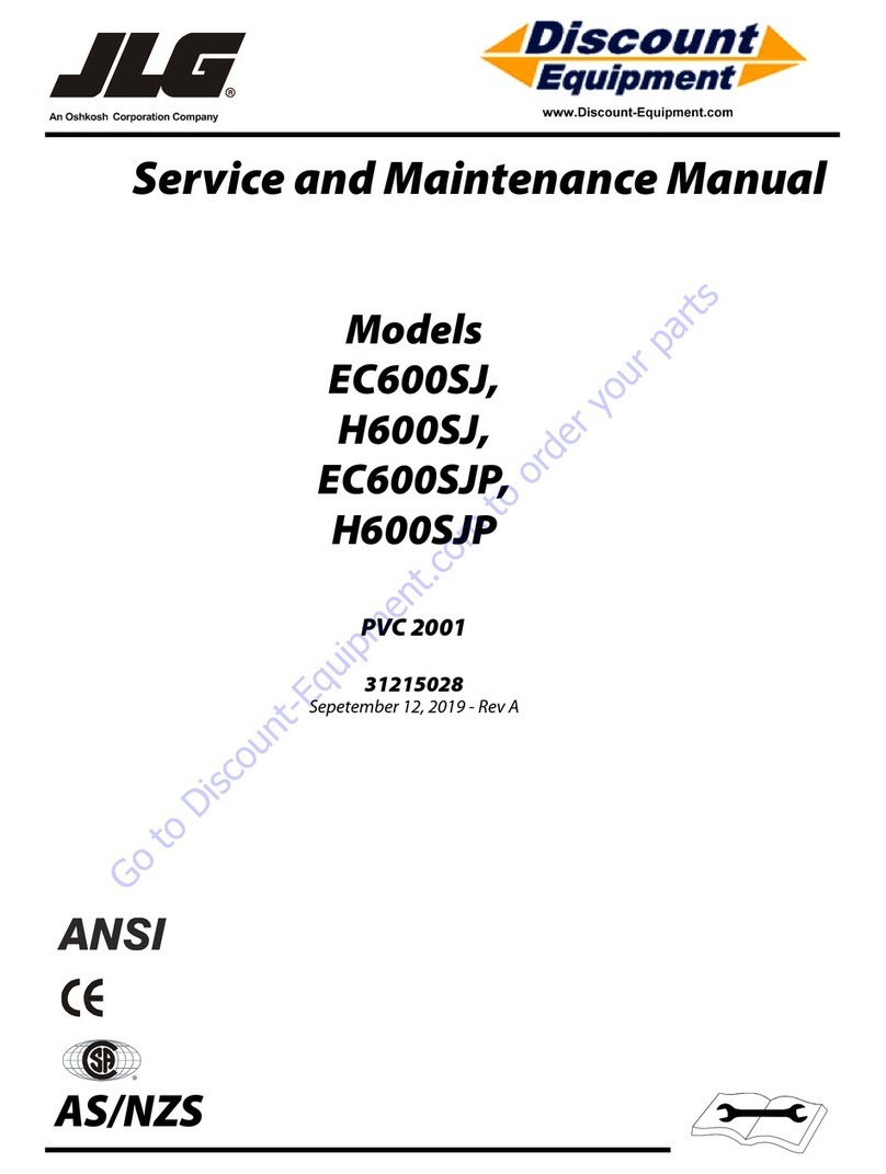 Oshkosh Corporation JLG H600SJ Installation and user guide