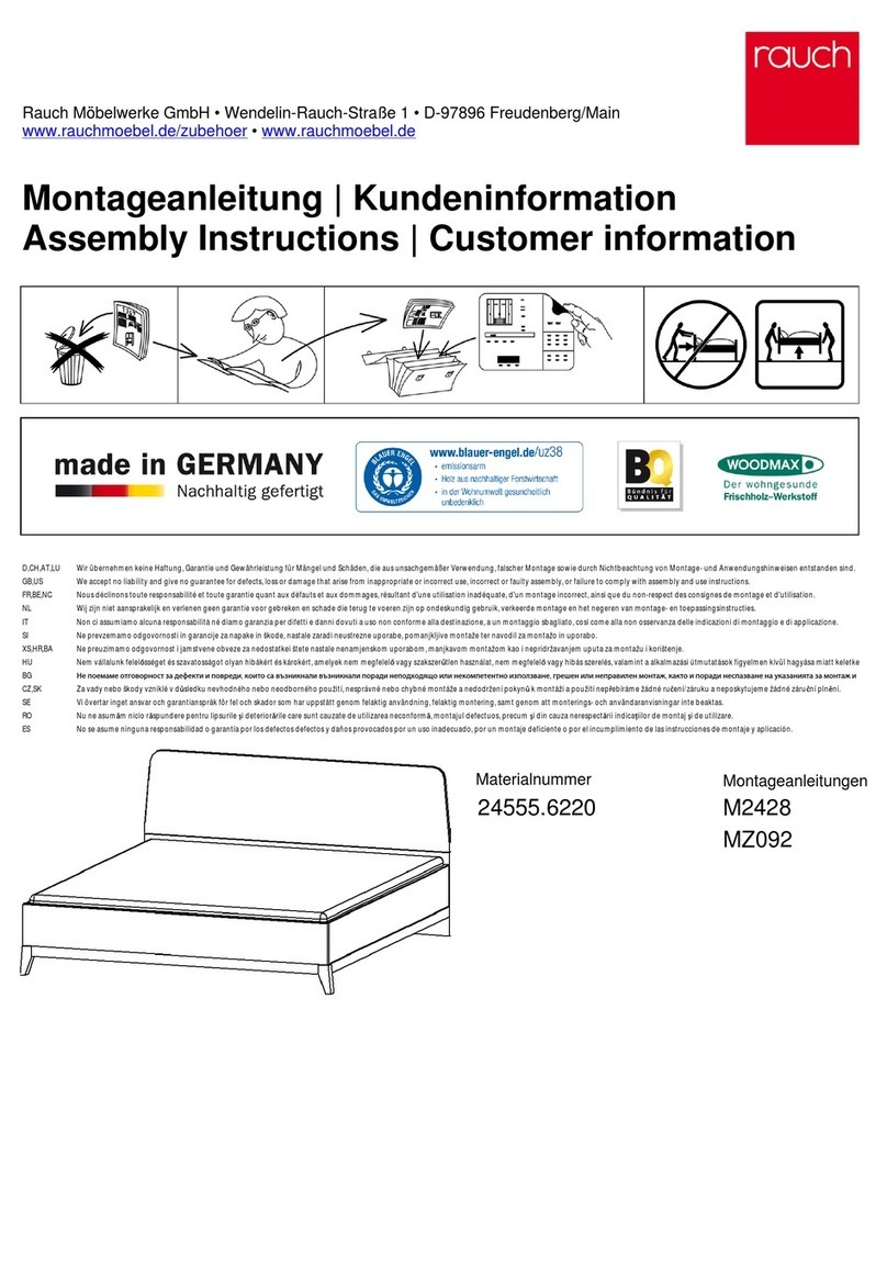 Rauch M2428 Assembly instructions
