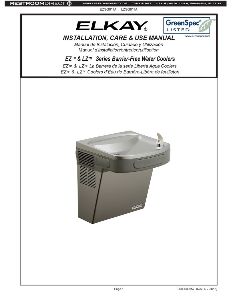 Elkay LZ Series Installation, care & use manual