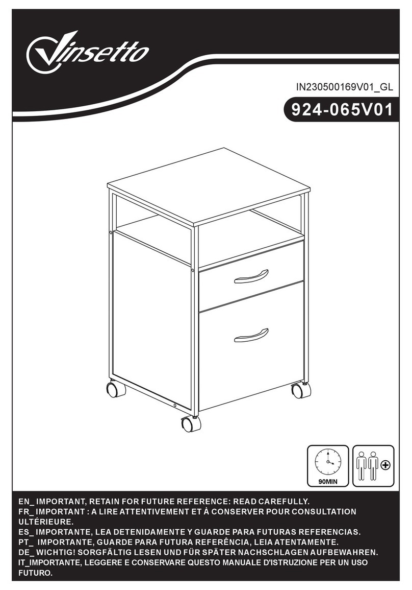 Vinsetto 924-065V01 User manual Vinsetto 924-065V01 User manual