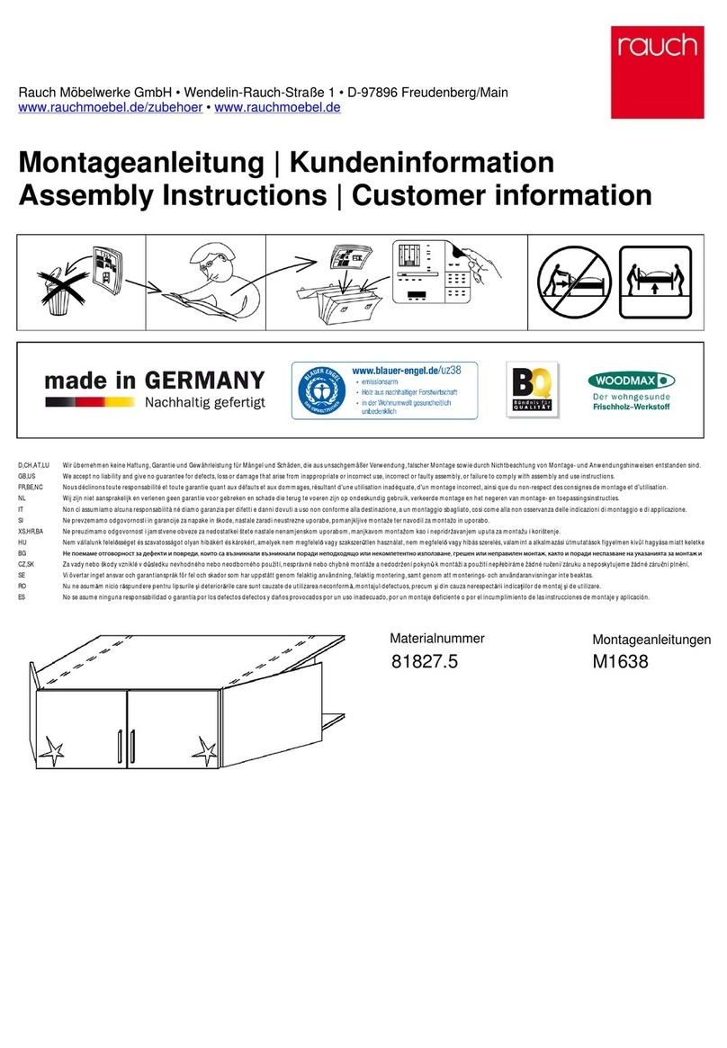 Rauch M1638 User manual