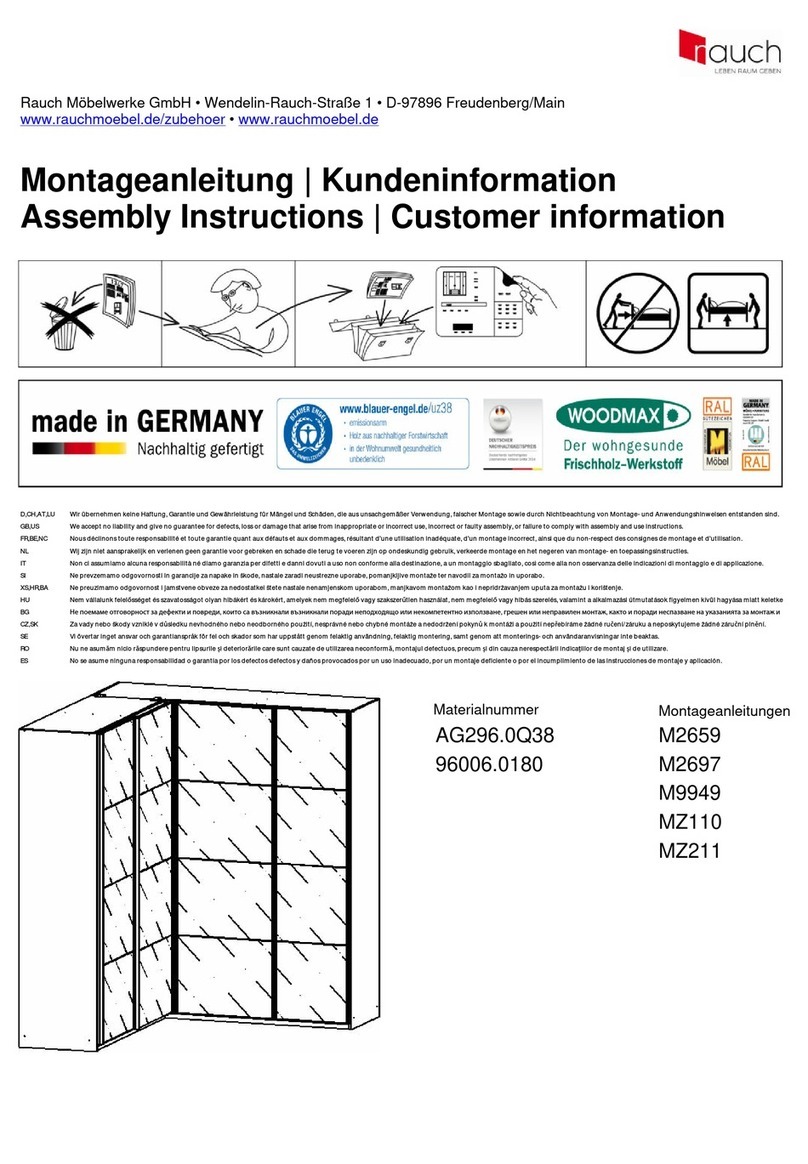 Rauch M2659 Assembly instructions