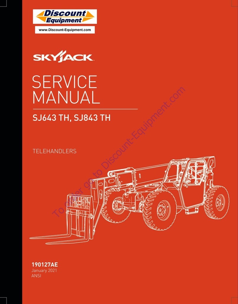 Skyjack SJ843 TH User manual