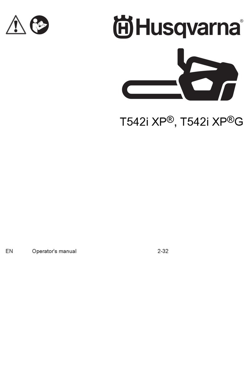 Husqvarna T542i XP User manual
